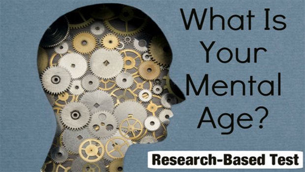 Find out what your mental age is, using this quiz based on scientific research. 